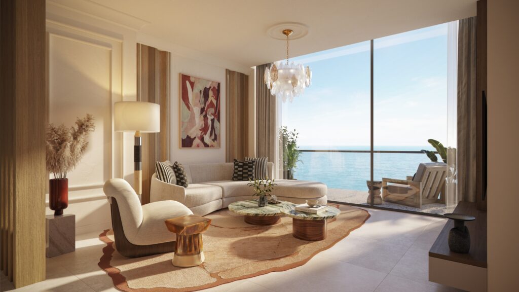 LeChateau_2 Bedroom_Living Room